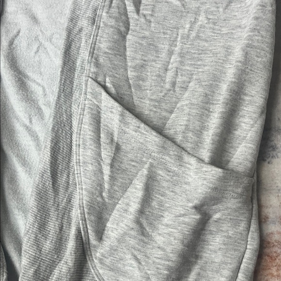 Athleta Light Gray Kids Open Cardigan - Picture 3 of 4